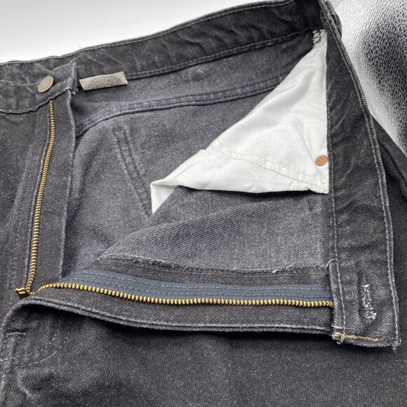 Vintage Levis 634 Denim Jeans Mens 40 Inch Waist Black 90s Y2K Orange Tab Canada - Picture 11 of 16